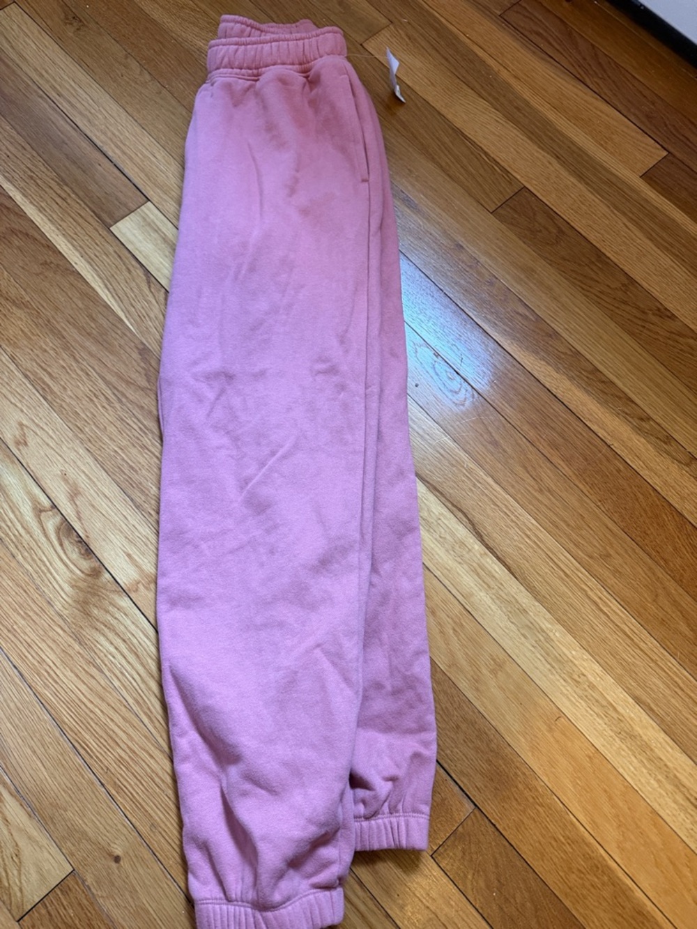Kids Pink Cozy Fleece Sweatpants